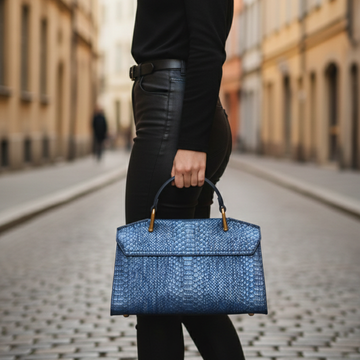 Borsa Donna a Mano in Pelle Testurizzata Elegante | Altivaro