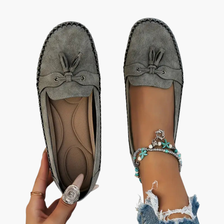 Orthopedic Suede Loafers for Women | Altivaro