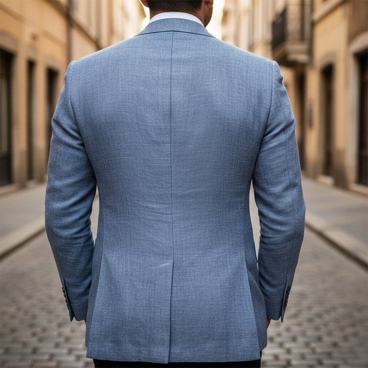 Herrenjacke Beige aus Leichtem Stoff | Altivaro