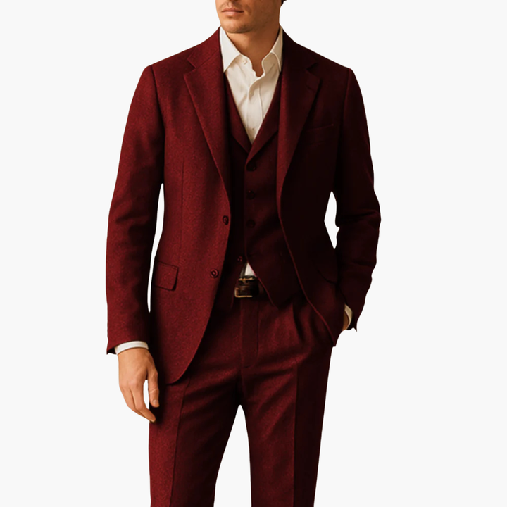 Completo da Uomo in Lana con Giacca e Gilet | Altivaro