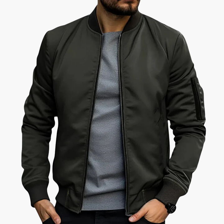 Giacca Bomber Uomo con Zip | Altivaro