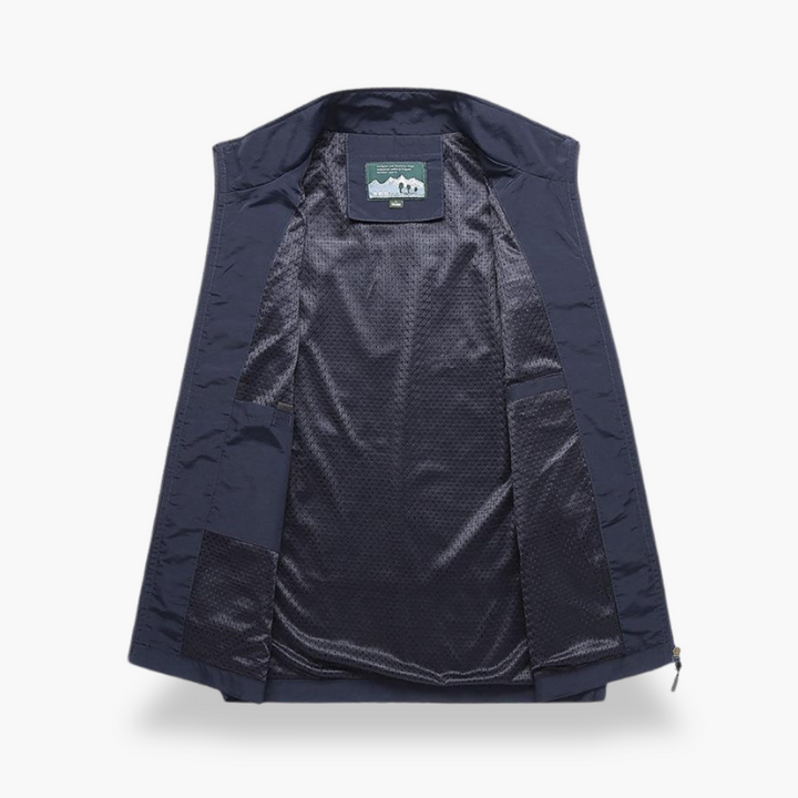 Gilet Uomo Estivo Multitasche Cotone Leggero | Altivaro