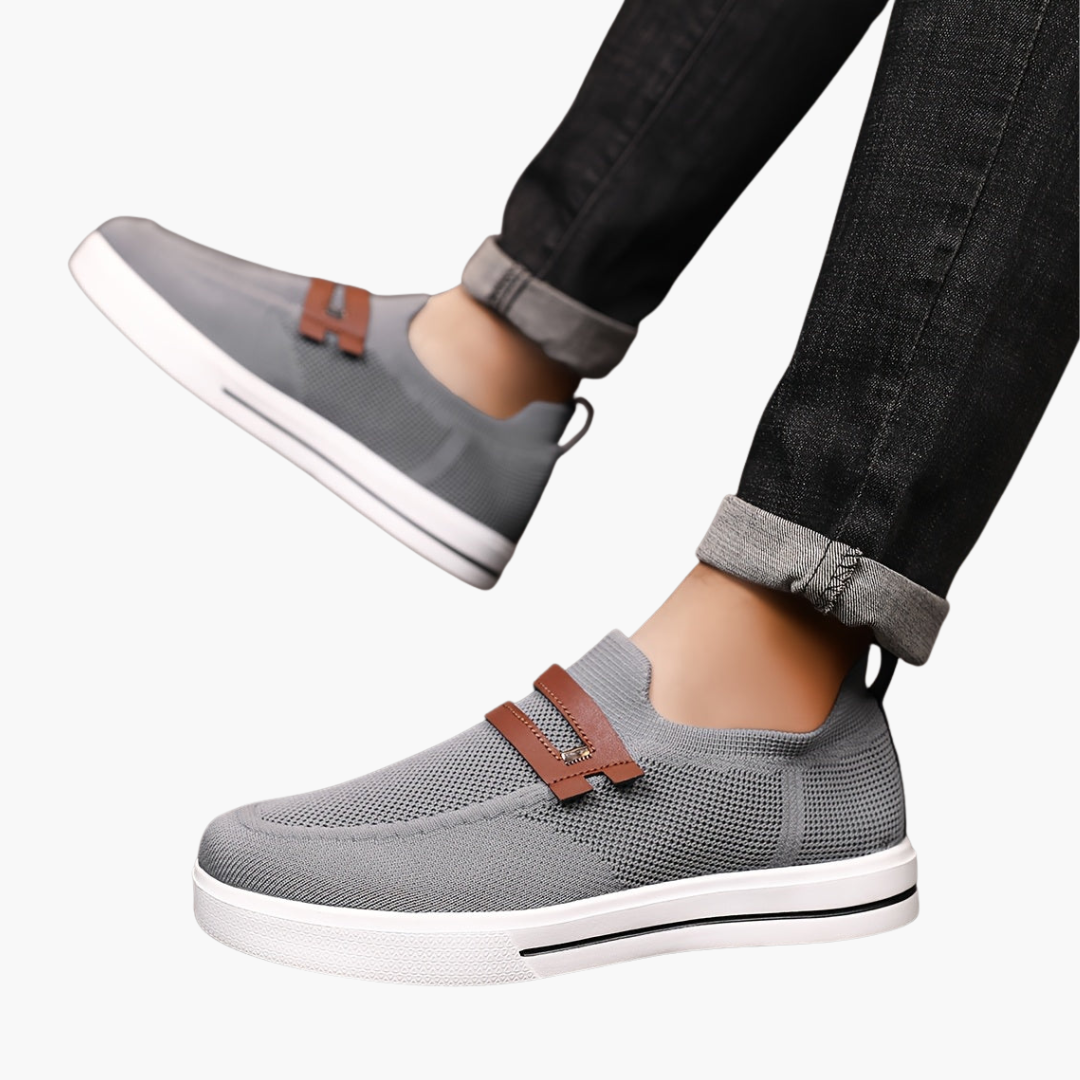 Scarpe Uomo Ortopediche Casual Tessuto Slip On | Altivaro