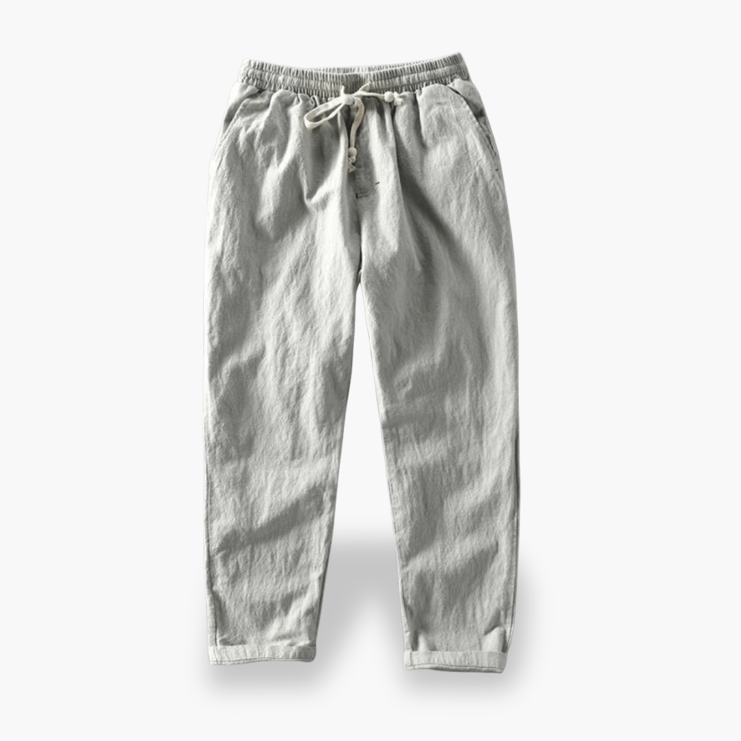 Pantaloni Uomo Comodi con Coulisse e Polsini | Altivaro