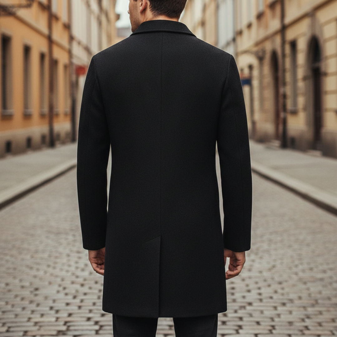 Einreihiger Herrenmantel | Altivaro