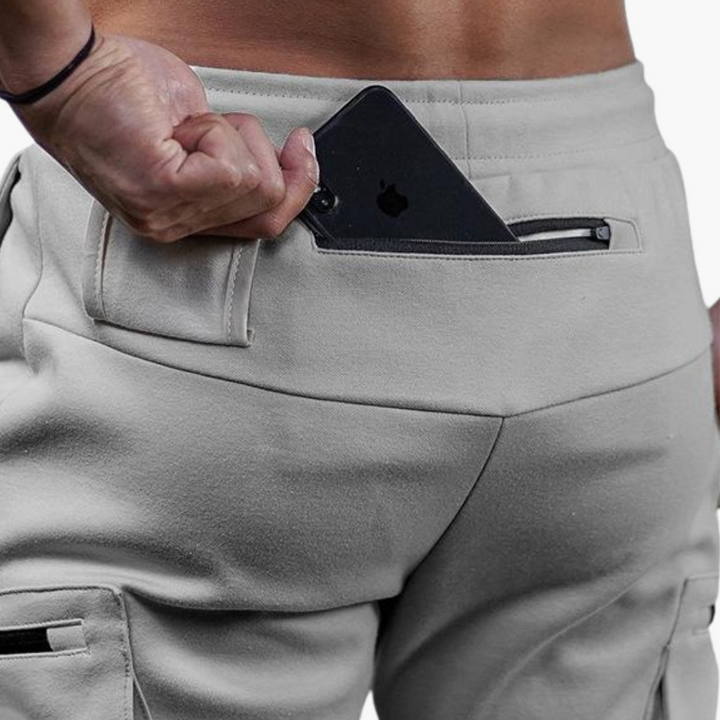 Pantaloni Tuta Uomo Camo Slim Fit Jogger Cargo | Altivaro