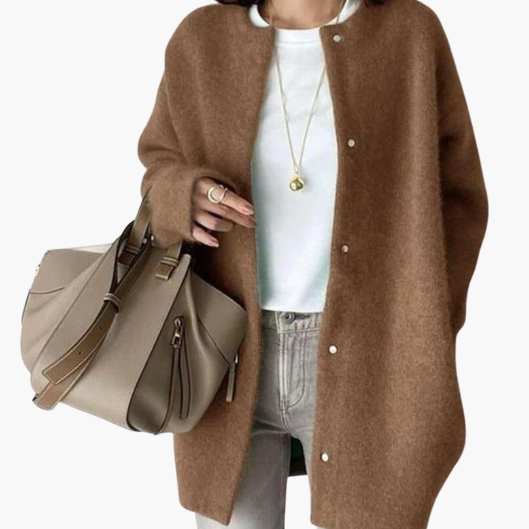 Giacca Cardigan Donna in Cashmere con Bottoni | Altivaro