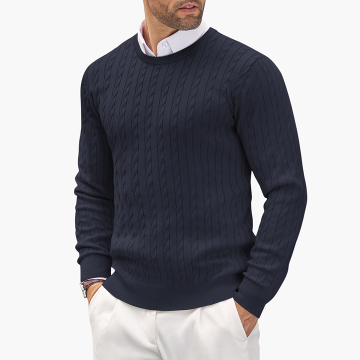 Maglione Uomo in Filo Intrecciato | Altivaro