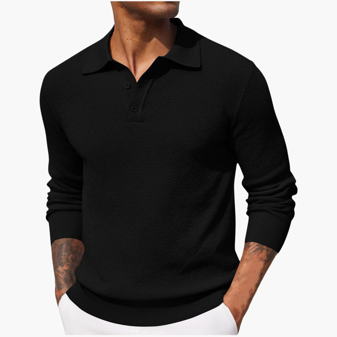 Maglione Polo Uomo Maniche Lunghe | Altivaro