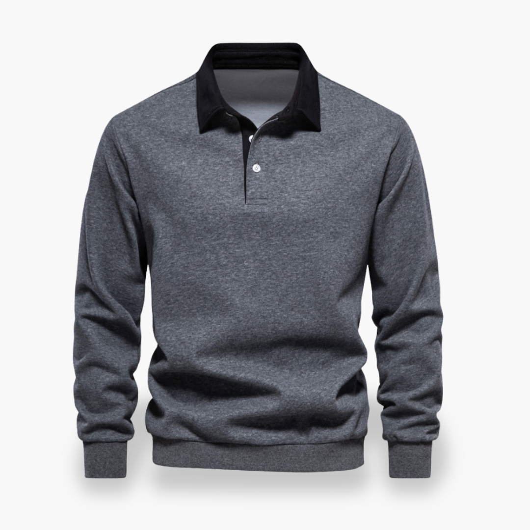 Men's Long Sleeve Polo Shirt | Altivaro