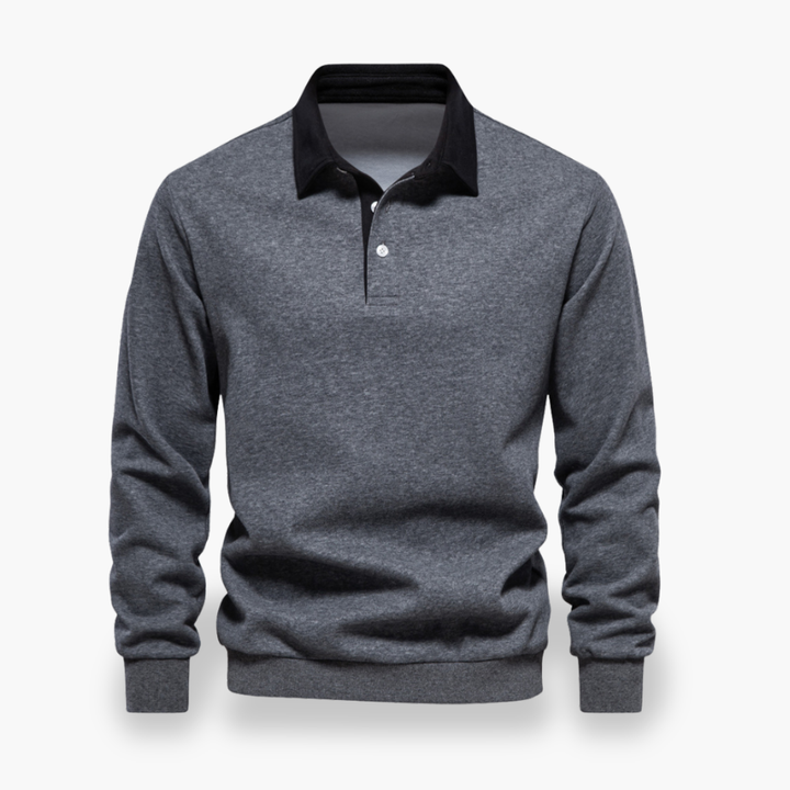 Men's Long Sleeve Polo Shirt | Altivaro