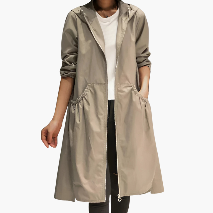 Giacca Leggera Donna con Cappuccio Antivento Primaverile | Altivaro