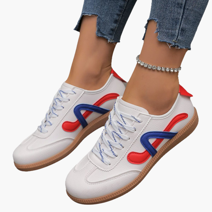 Sneakers Donna Comode Ortopediche Bianche Cinturino Caviglia | Altivaro-Altivaro