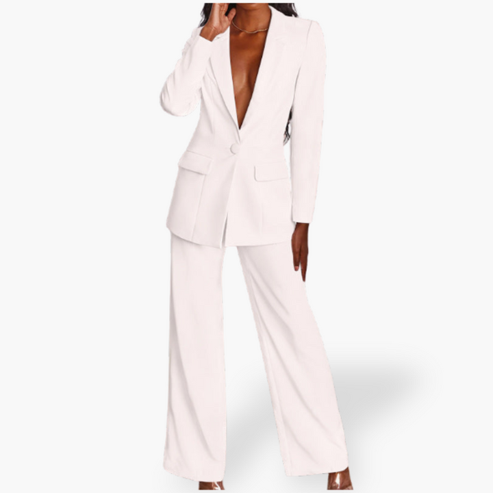 Completo Donna Elegante Giacca Pantalone Tailleur Classico | Altivaro