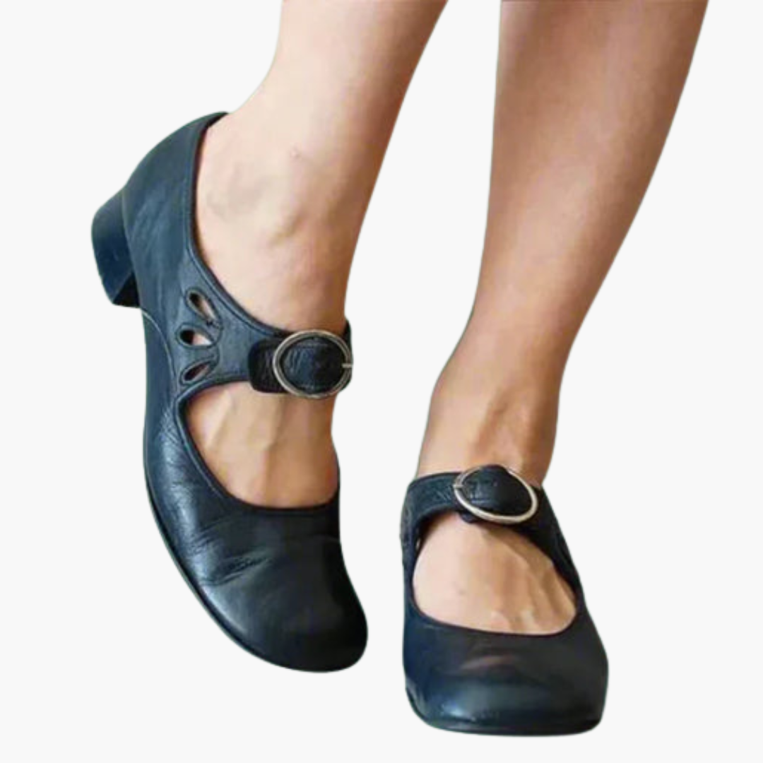 Scarpe Ortopediche Donna in Pelle con Cinturino | Altivaro