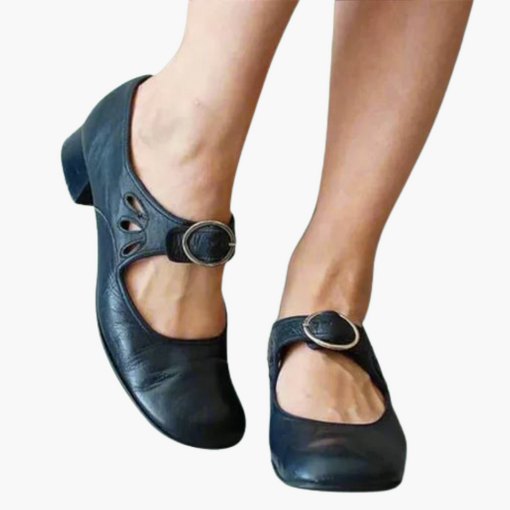 Scarpe Ortopediche Donna in Pelle con Cinturino | Altivaro