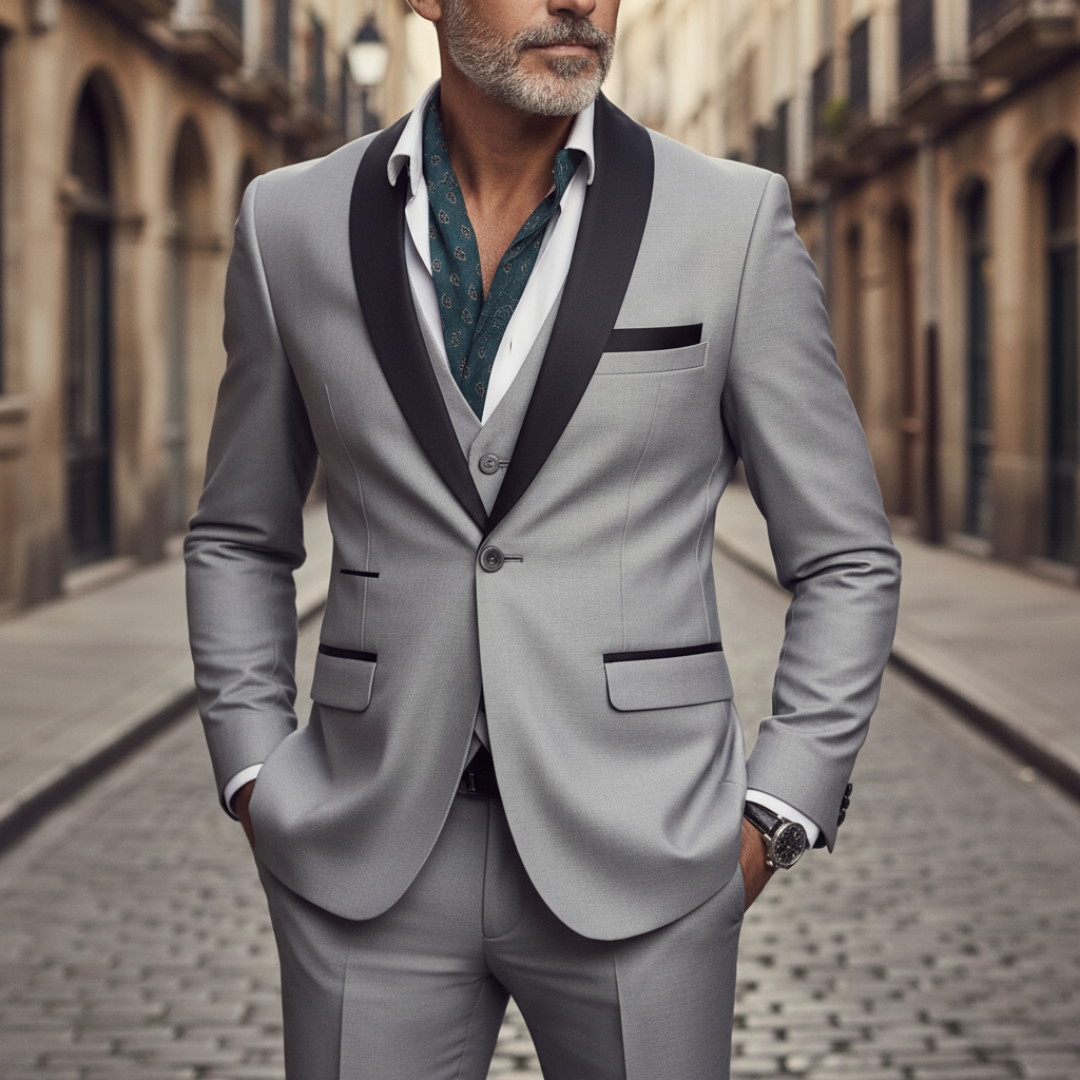 Abito da uomo in tessuto di poliestere | Altivaro