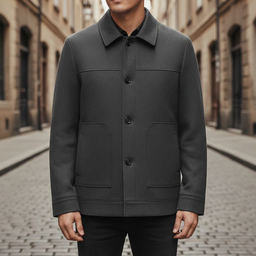 Herrenjacke mit Kragen Casual Elegant | Altivaro