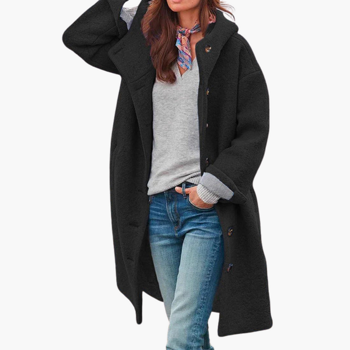 Cappotto Donna in Lana con Cappuccio | Altivaro
