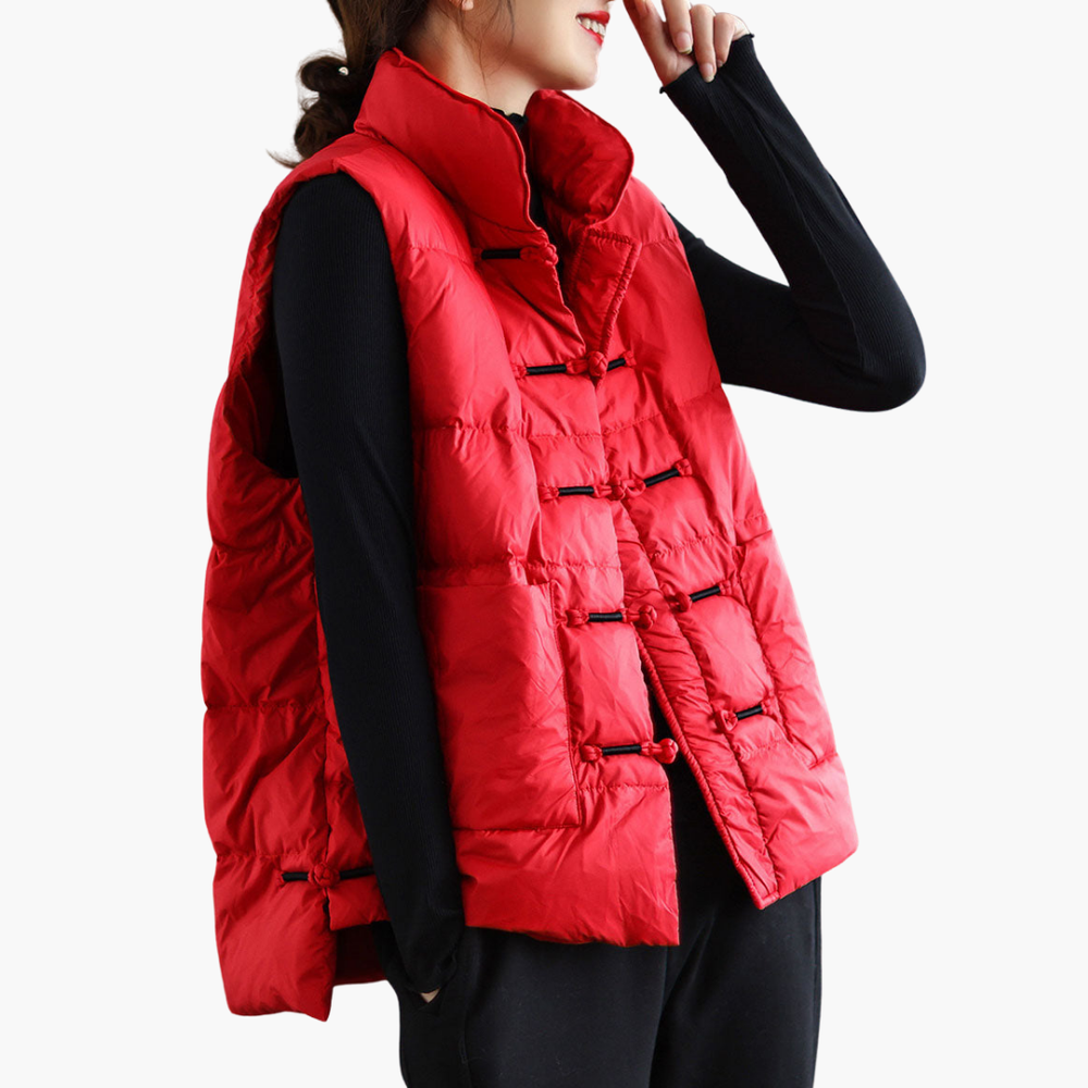Piumino Donna Gilet Invernale Bottoni | Altivaro-Altivaro