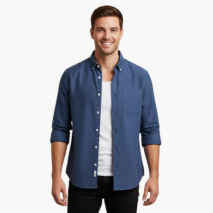 Camicia Uomo Casual Elegante a Maniche Lunghe | Altivaro