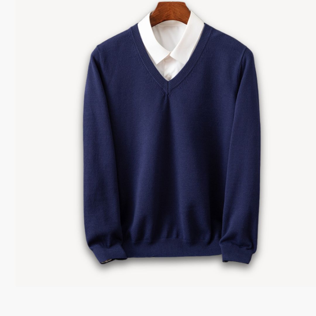 Maglione Scollo V Uomo Casual | Altivaro-Altivaro