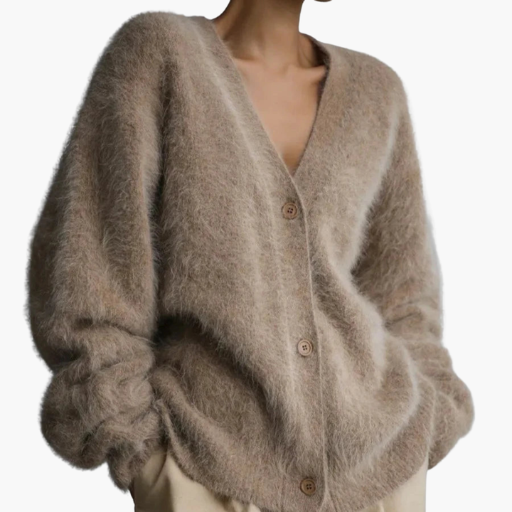 Cardigan Donna con Bottoni e Maniche Lunghe | Altivaro