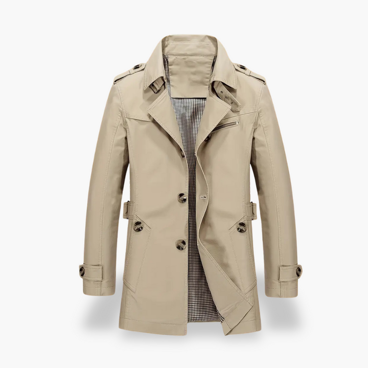 Cappotto Uomo con Bottoni e Cappuccio | Altivaro