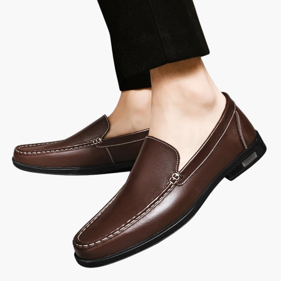 Mocassini Uomo Ortopedici in Pelle | Altivaro
