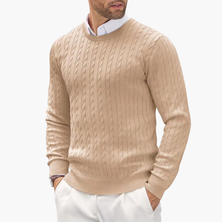 Maglione Uomo in Filo Intrecciato | Altivaro