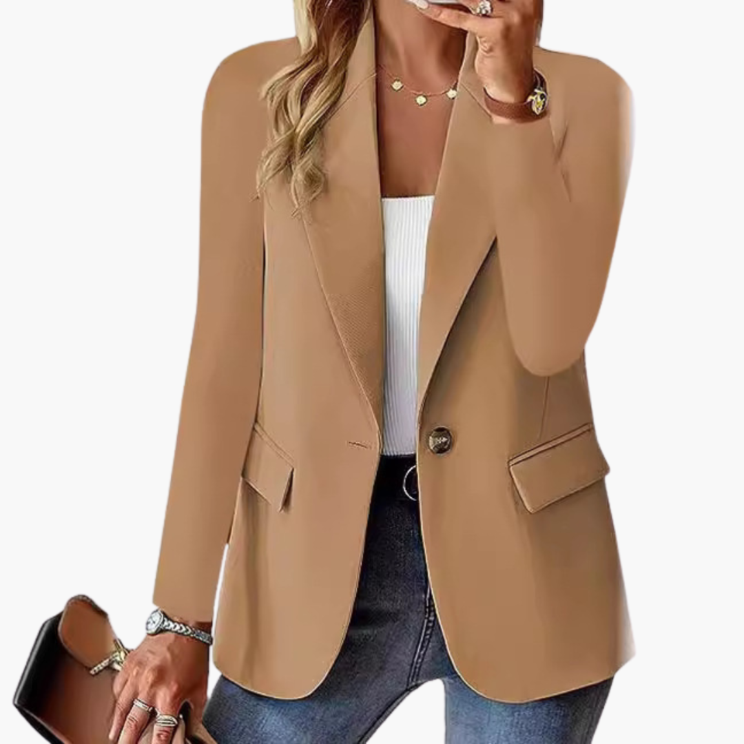 Blazer Donna Elegante Manica Lunga Casual Ufficio | Altivaro-Altivaro