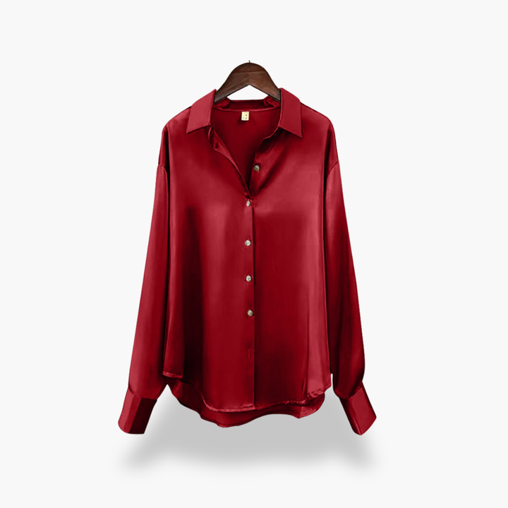 Camicia Donna in Raso a Maniche Lunghe | Altivaro