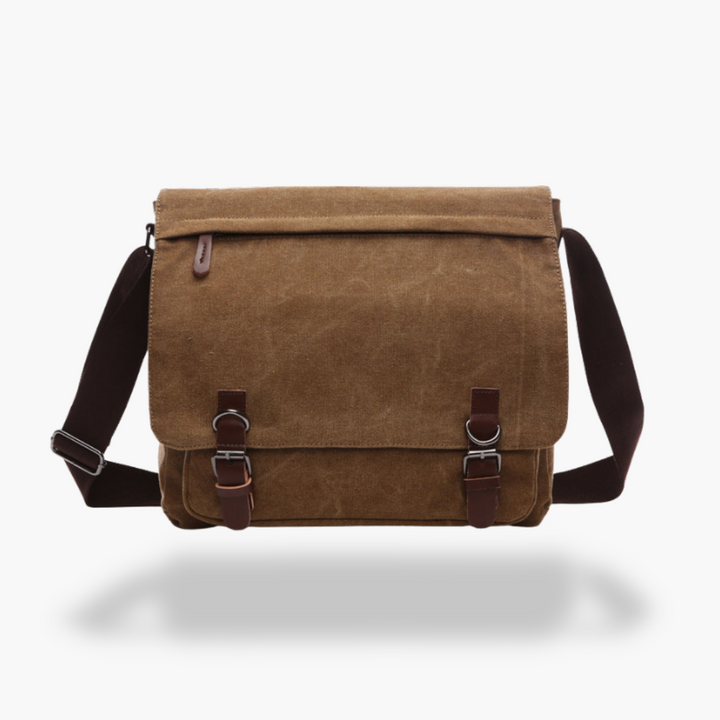 Herrentasche aus Segeltuch mit Lederdetails | Altivaro