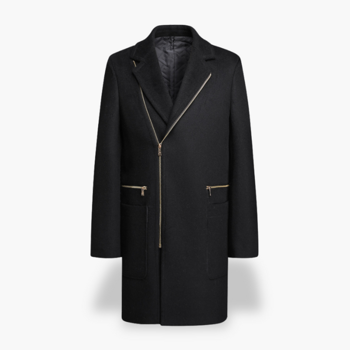 Cappotto Donna Lungo in Lana con Zip | Altivaro