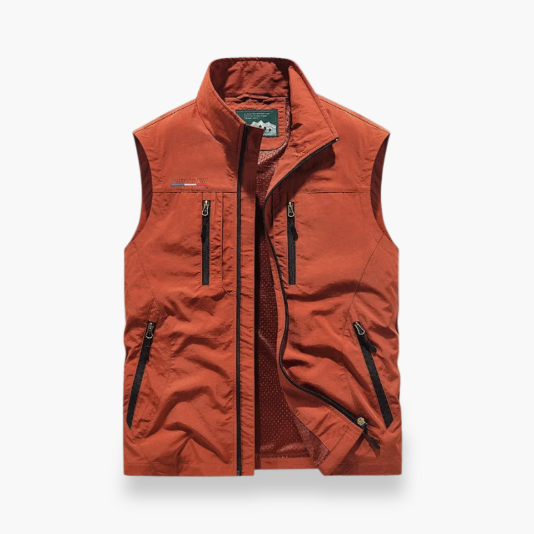 Gilet Uomo Outdoor Tessuto Traspirante | Altivaro
