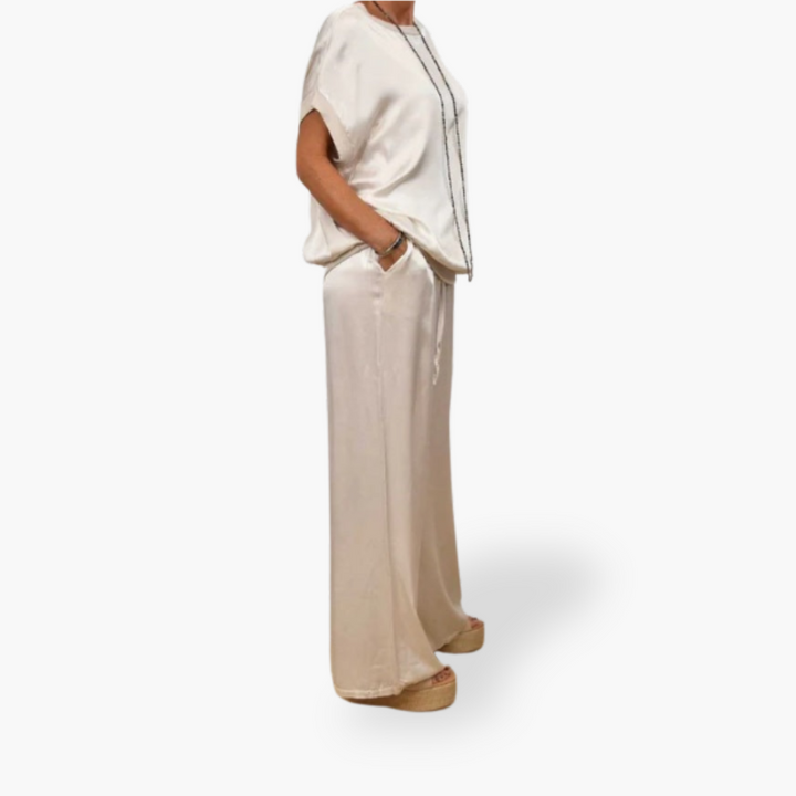 Completo Seta Donna Pigiama Lounge | Altivaro-Altivaro