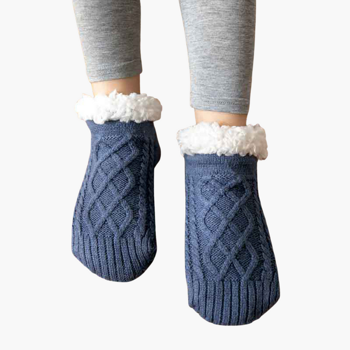 Winter Non-Slip Plush Knit Socks | Altivaro
