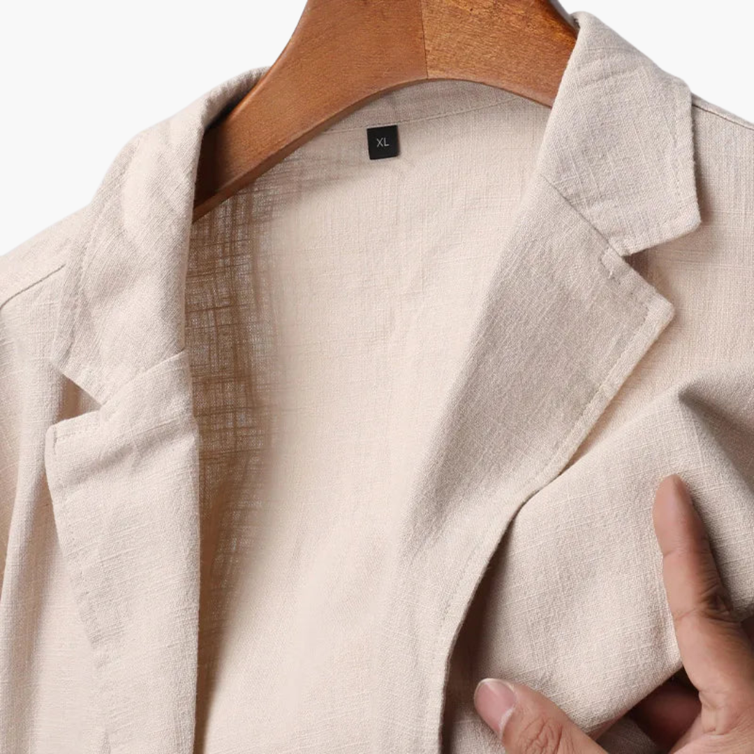 Giacca Uomo Lino Leggera | Altivaro