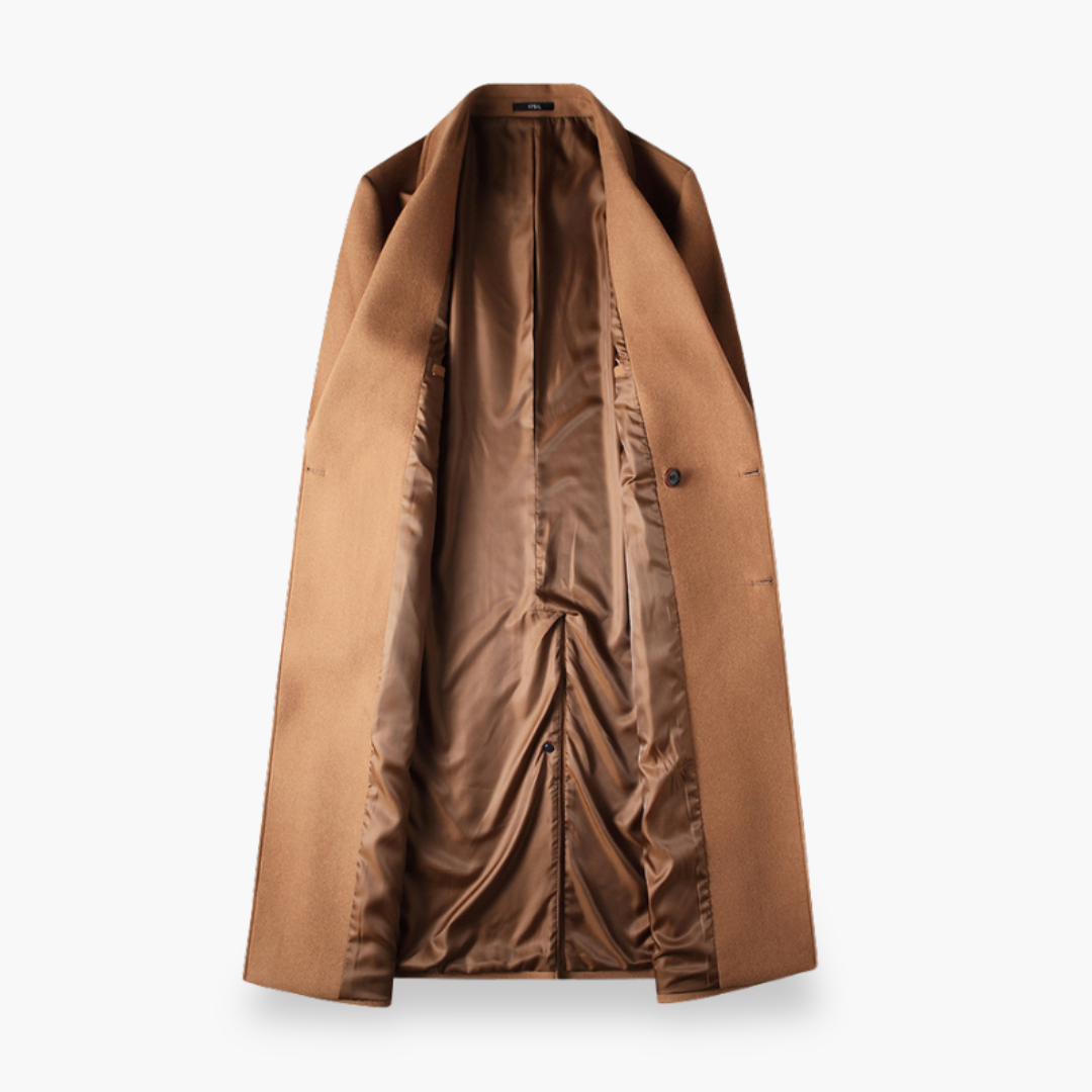 Cappotto Uomo Lana Doppiopetto Lungo | Altivaro