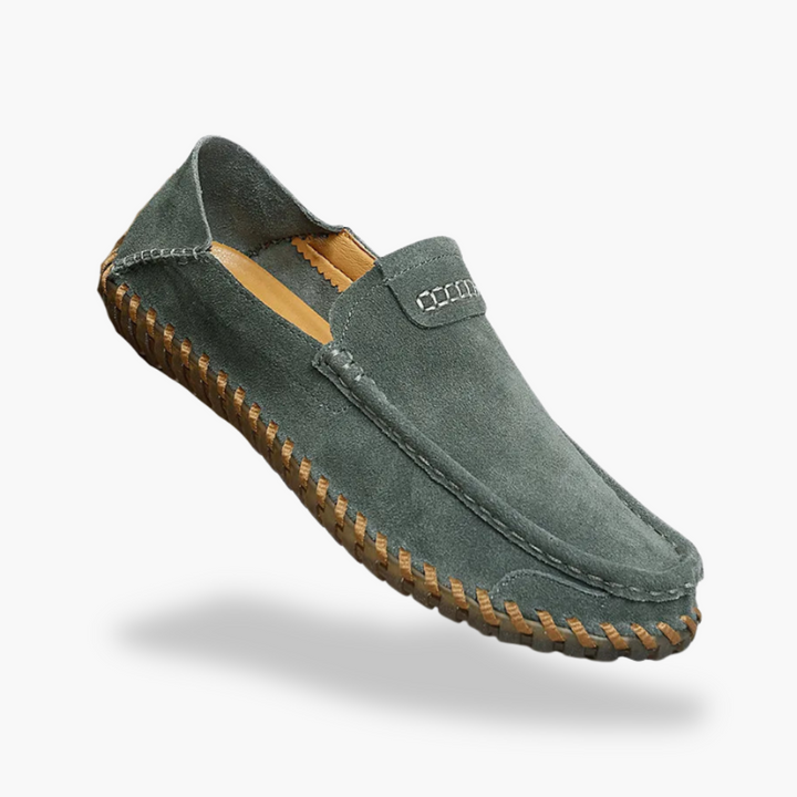 Scarpe Uomo Ortopediche in Suede con Suola in Gomma | Altivaro