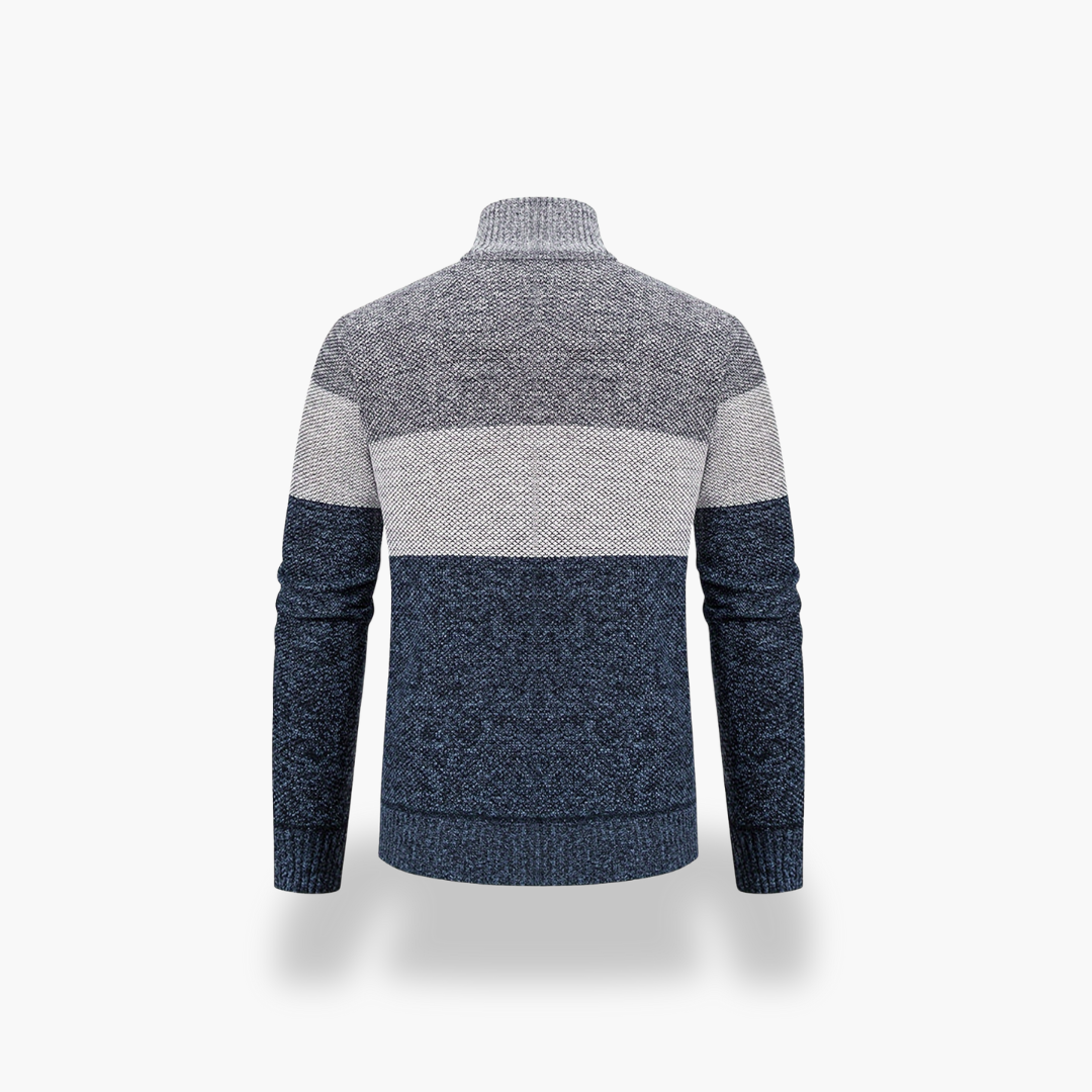 Cardigan in Maglia con Zip da Uomo  | Altivaro