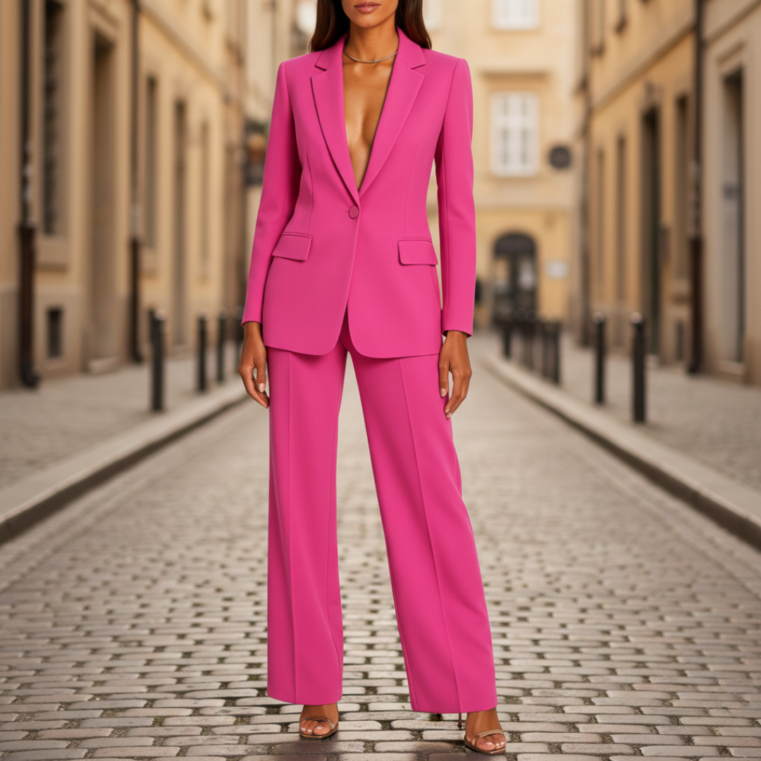 Blazer Donna Sartoriale Monopetto Tessuto Elasticizzato | Altivaro