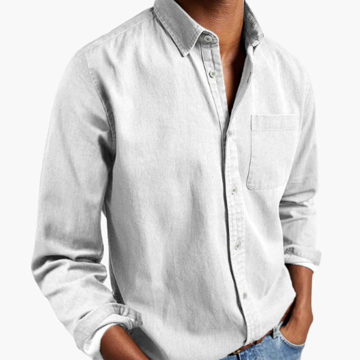 Camicia Uomo Cotone Maniche Lunghe | Altivaro