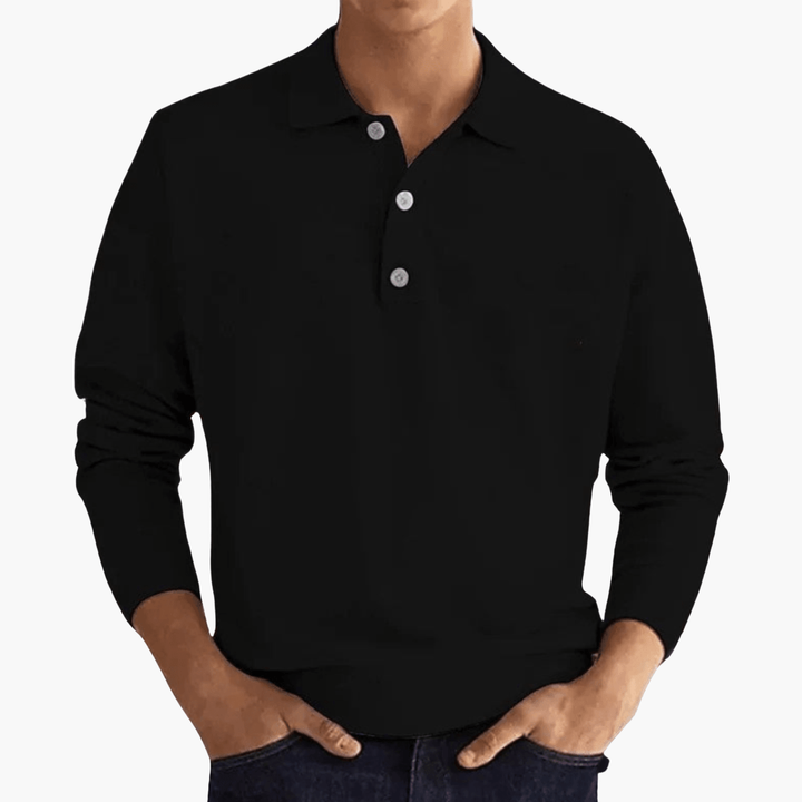 Maglia Polo Uomo a Maniche Lunghe | Altivaro