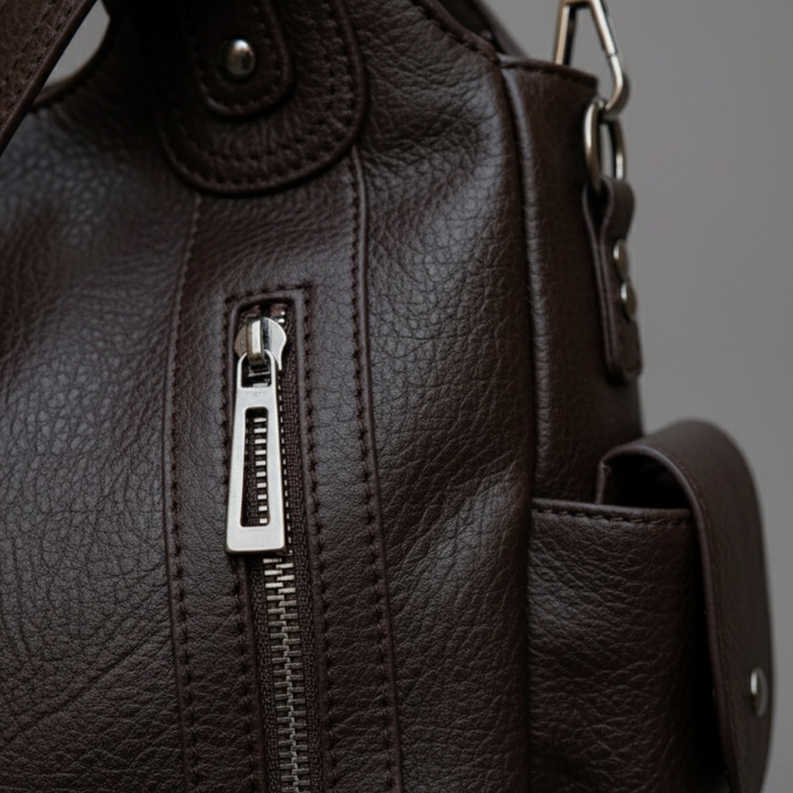 Borsa Donna in Pelle con Manici e Cintura Regolabile | Altivaro