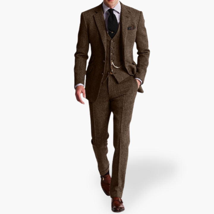 Abito Uomo in Tweed con Giacca e Pantaloni | Altivaro