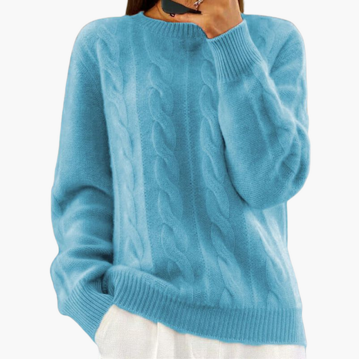 Maglione Donna Lana Treccia Invernale | Altivaro