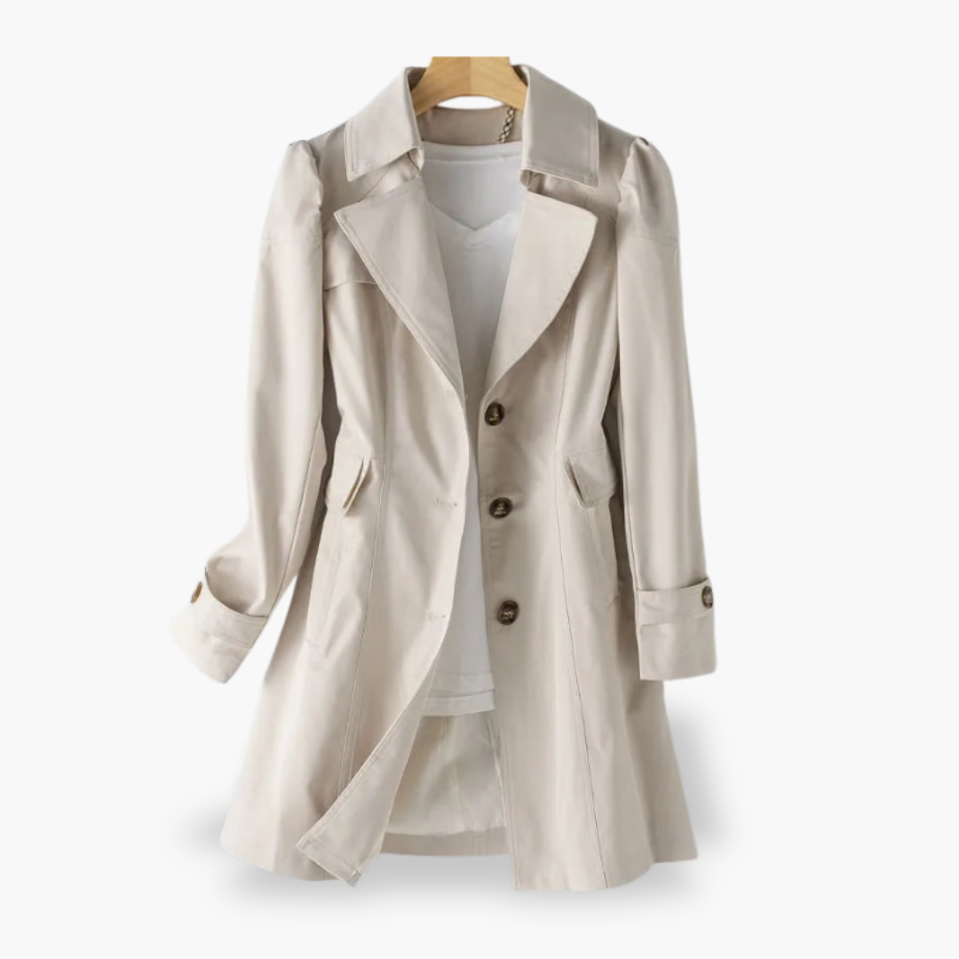 Trench Coat Donna con Bottoni Frontali | Altivaro