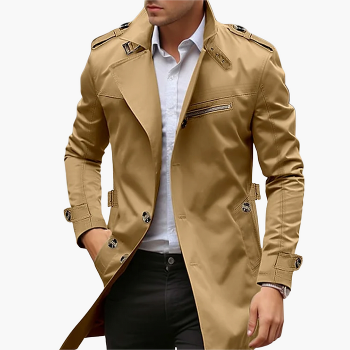 Trench Uomo con Bottoni | Altivaro