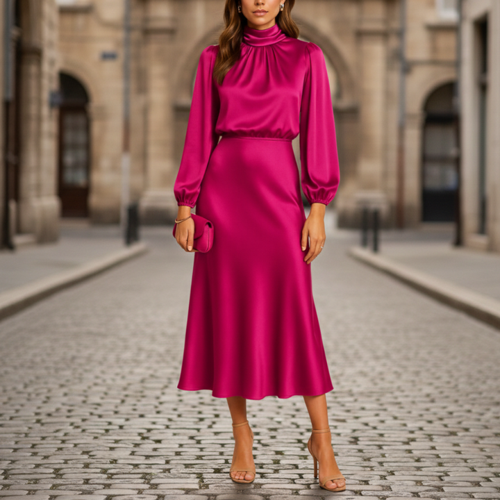 Abito Donna Midi Maniche Lunghe | Altivaro